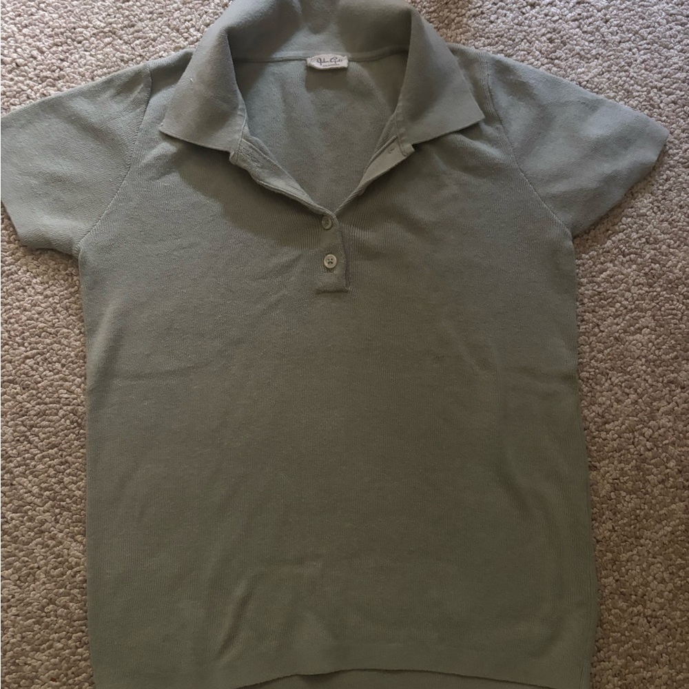 Brandy Melville Olive Green Top